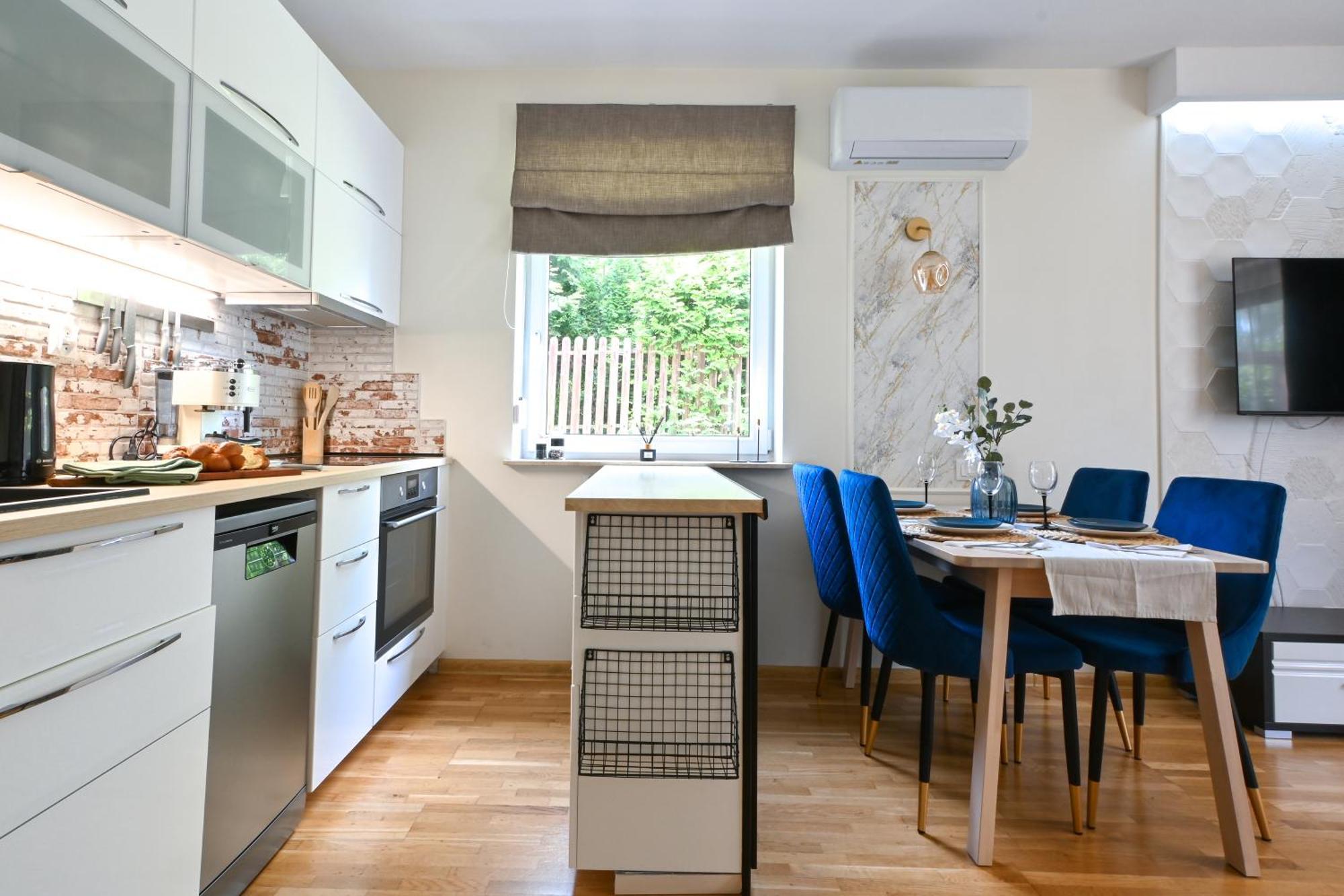 Malinowelove Aircon, 3 Rooms, Parking, Ogrod Краків Екстер'єр фото